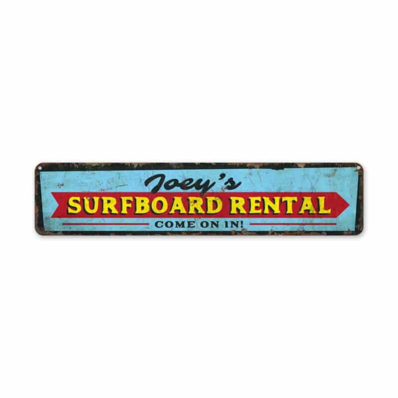 Surfboard-Rental-Sign-Premium-Quality-Rustic-Metal-Sign-2