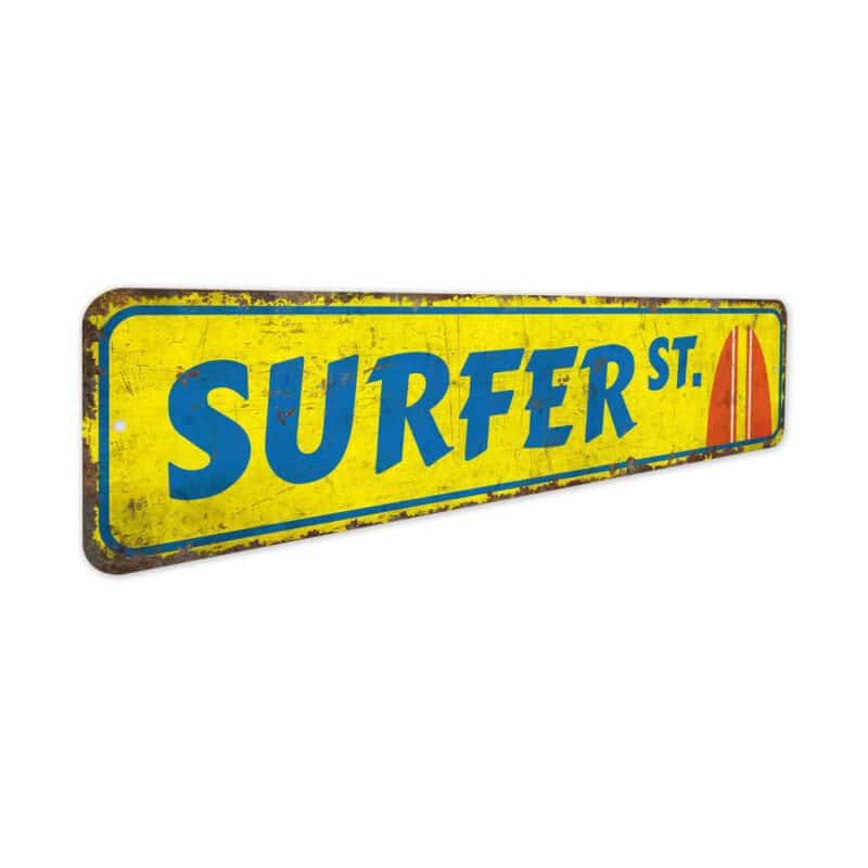 Surfer-Street-Sign-Premium-Quality-Rustic-Metal-Sign-3-1