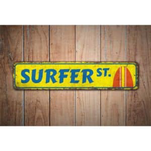 Surfer-Street-Sign-Premium-Quality-Rustic-Metal-Sign-Images-1