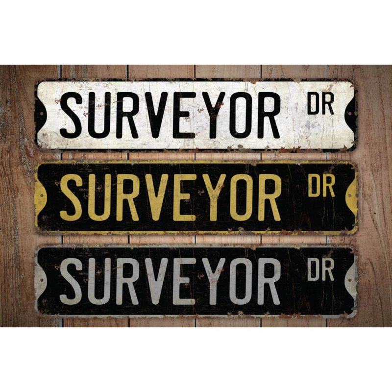 Surveyor-Premium-Quality-Rustic-Metal-Sign-Images