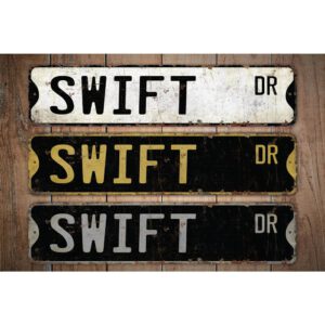 Swift-Premium-Quality-Rustic-Metal-Sign-Images