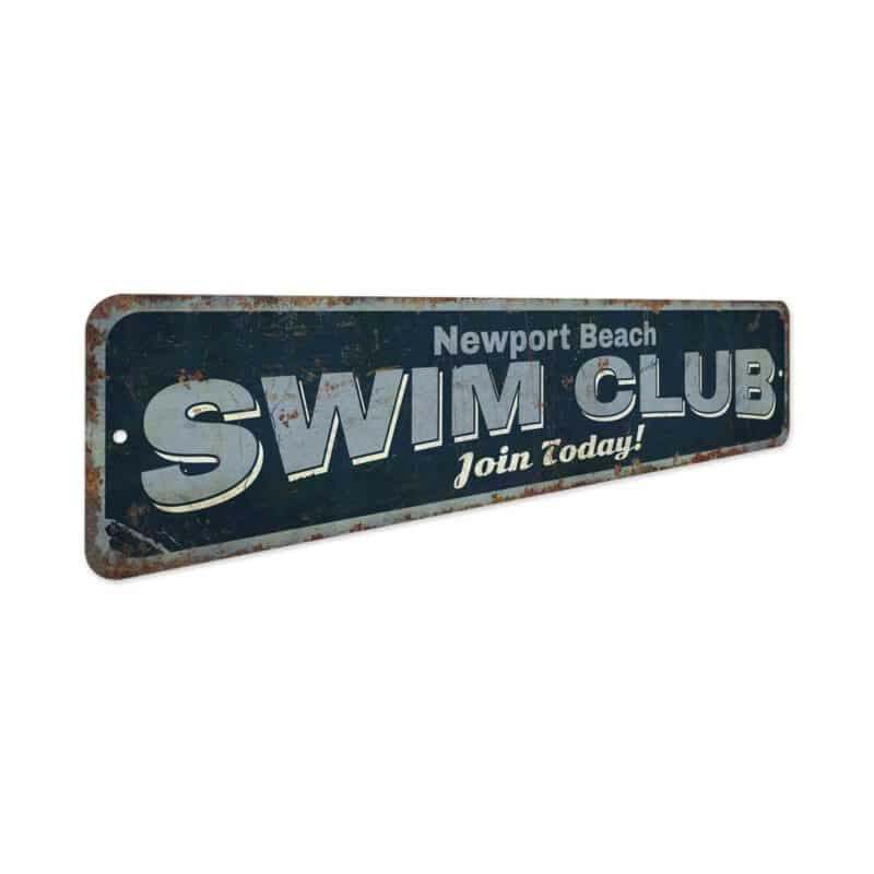 Swim-Club-Sign-Premium-Quality-Rustic-Metal-Sign-3