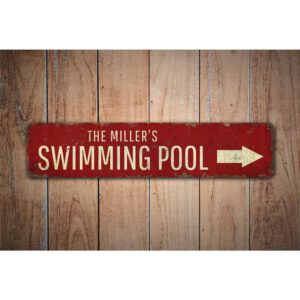 Swimming-Pool-Premium-Quality-Rustic-Metal-Sign-Images