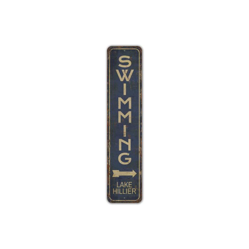 Swimming-Sign-Premium-Quality-Rustic-Metal-Sign-2