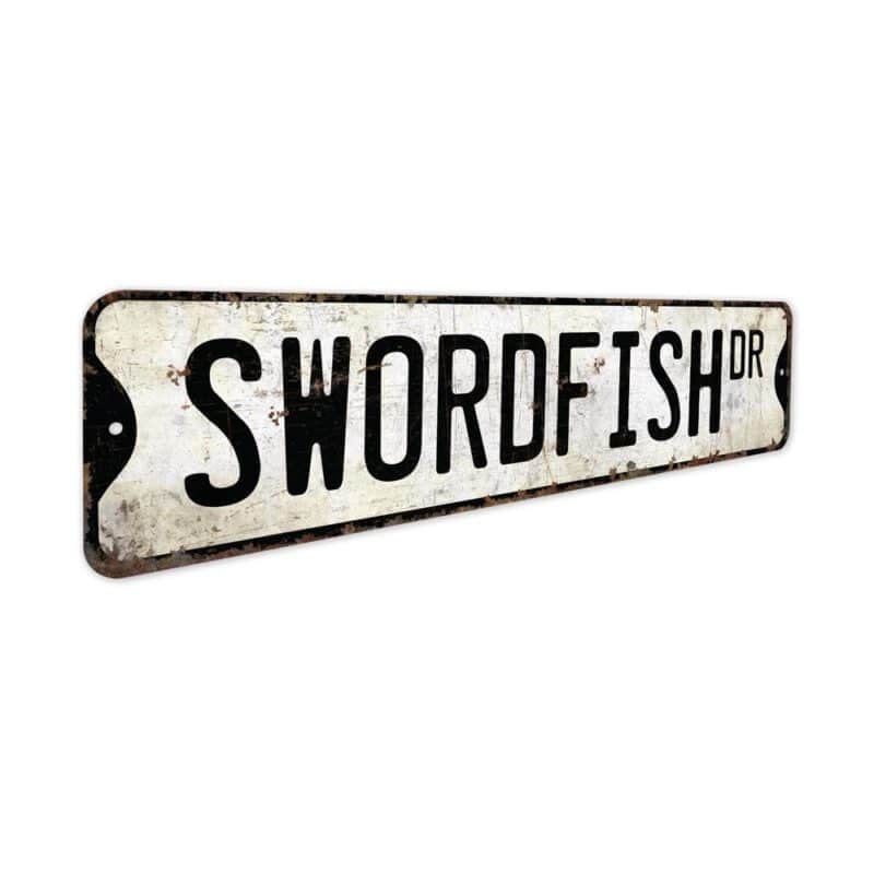 Swordfish-Premium-Quality-Rustic-Metal-Sign-3