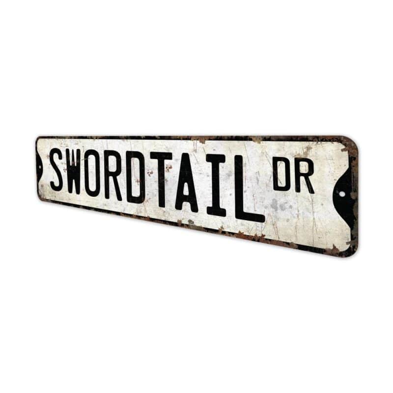 Swordtail-Premium-Quality-Rustic-Metal-Sign-4