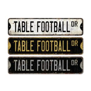 Table-Football-Premium-Quality-Rustic-Metal-Sign-2