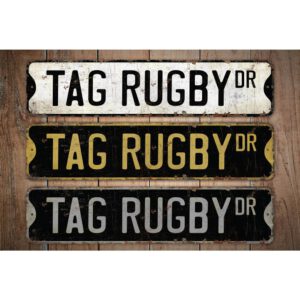 Tag-Rugby-Premium-Quality-Rustic-Metal-Sign-Images