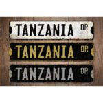 Tanzania-Premium-Quality-Rustic-Metal-Sign-Images