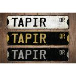 Tapir-Premium-Quality-Rustic-Metal-Sign-Images