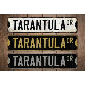 Tarantula-Premium-Quality-Rustic-Metal-Sign-Images