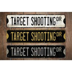 Target-Shooting-Premium-Quality-Rustic-Metal-Sign-Images