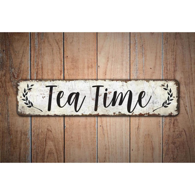 Tea-Time-Sign-Premium-Quality-Rustic-Metal-Sign-Images