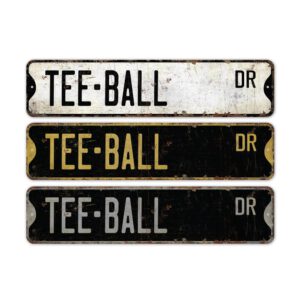 Tee-Ball-Premium-Quality-Rustic-Metal-Sign-2