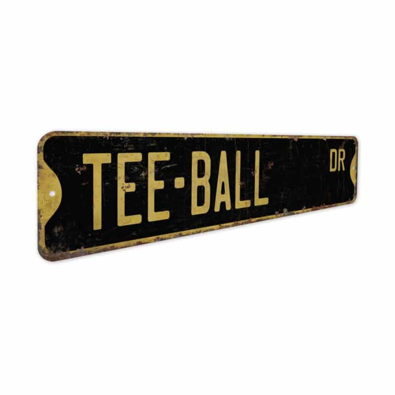 Tee-Ball-Premium-Quality-Rustic-Metal-Sign-5