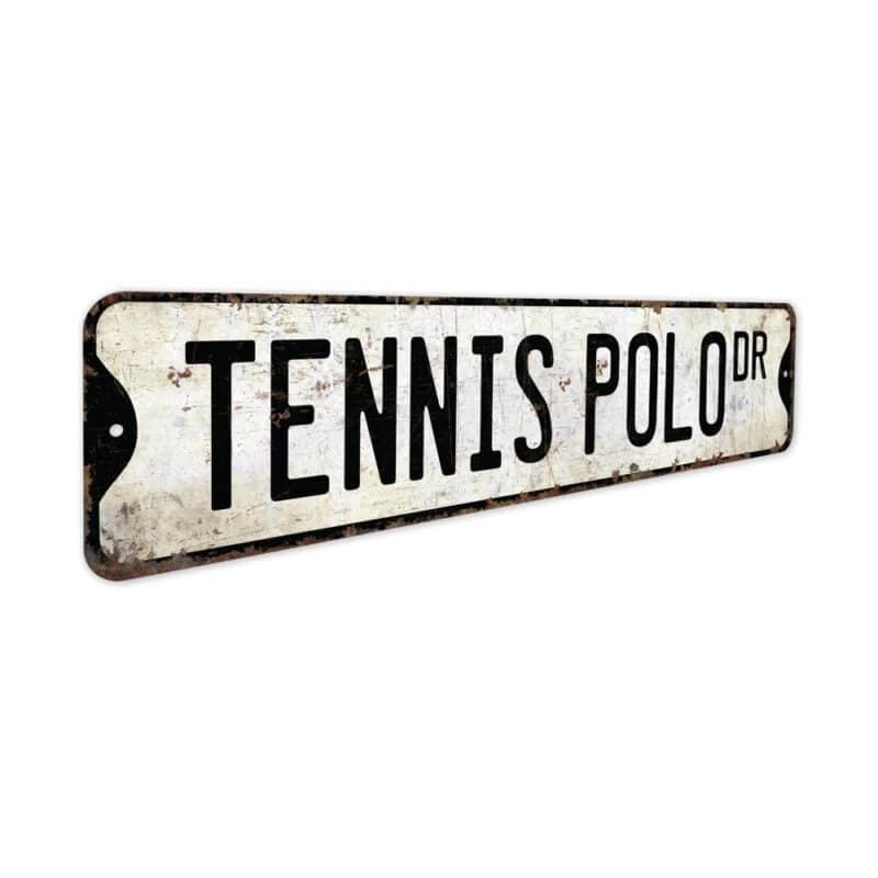 Tennis-Polo-Premium-Quality-Rustic-Metal-Sign-3