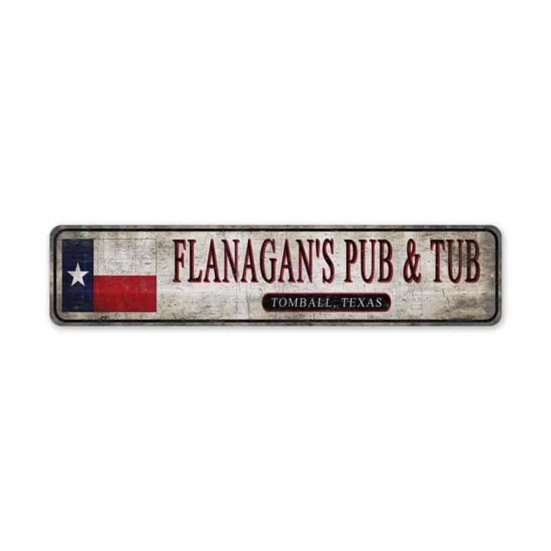 Texas-Flag-Pub-Sign-Premium-Quality-Rustic-Metal-Sign-2