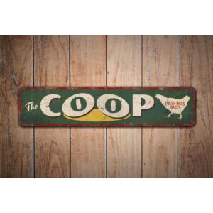 The-Coop-Sign-Premium-Quality-Rustic-Metal-Sign-Images-1