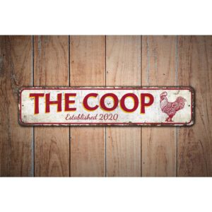 The-Coop-Sign-Premium-Quality-Rustic-Metal-Sign-Images