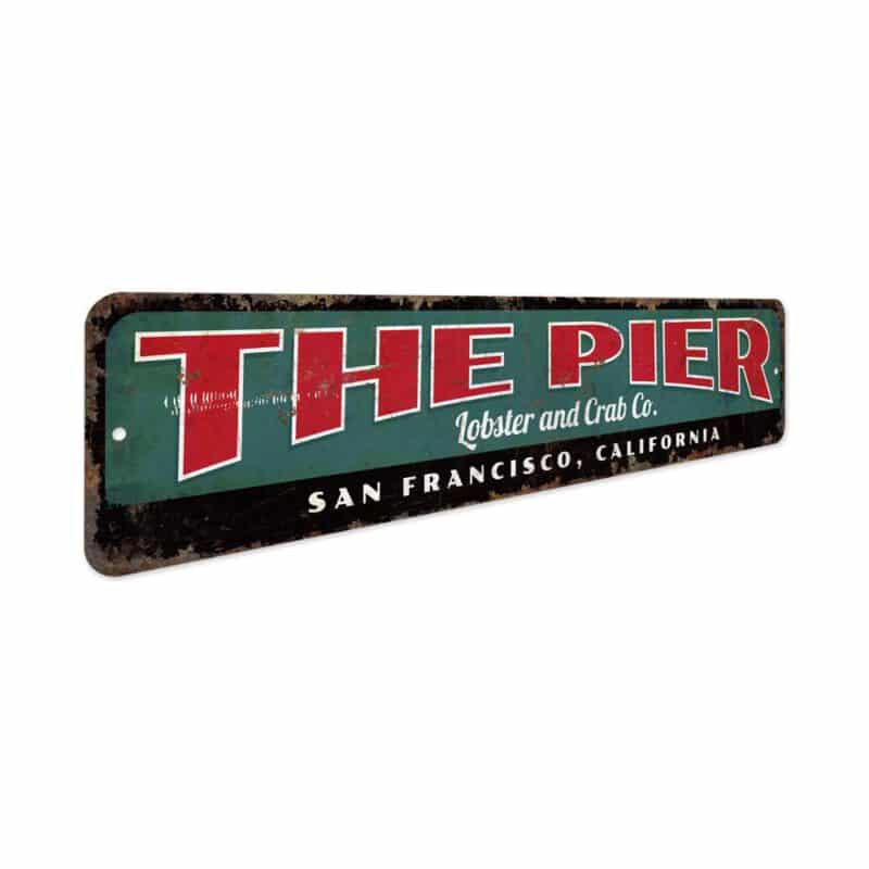 The-Pier-Premium-Quality-Rustic-Metal-Sign-3