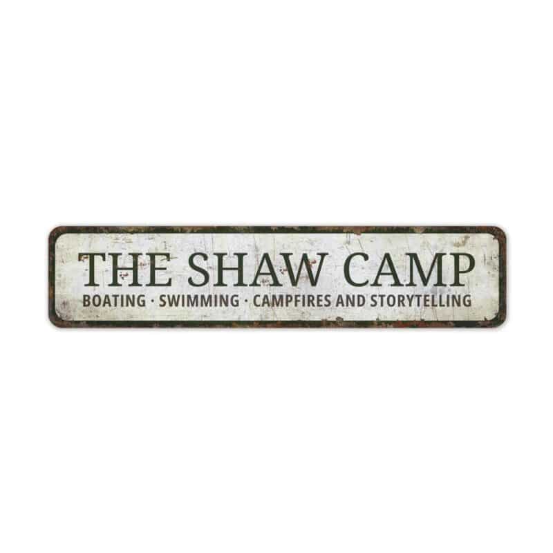 The-Shaw-Camp-Premium-Quality-Rustic-Metal-Sign-2