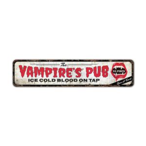 The-Vampires-Pub-Sign-Premium-Quality-Rustic-Metal-Sign-2