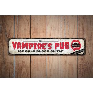 The-Vampires-Pub-Sign-Premium-Quality-Rustic-Metal-Sign-Images