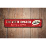 The-Vette-Doctor-Premium-Quality-Rustic-Metal-Sign-Images