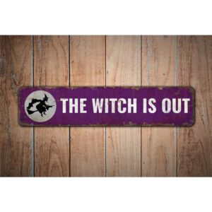 The-Witch-Is-Out-Premium-Quality-Rustic-Metal-Sign-Images