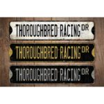 Thoroughbred-Racing-Premium-Quality-Rustic-Metal-Sign-Images