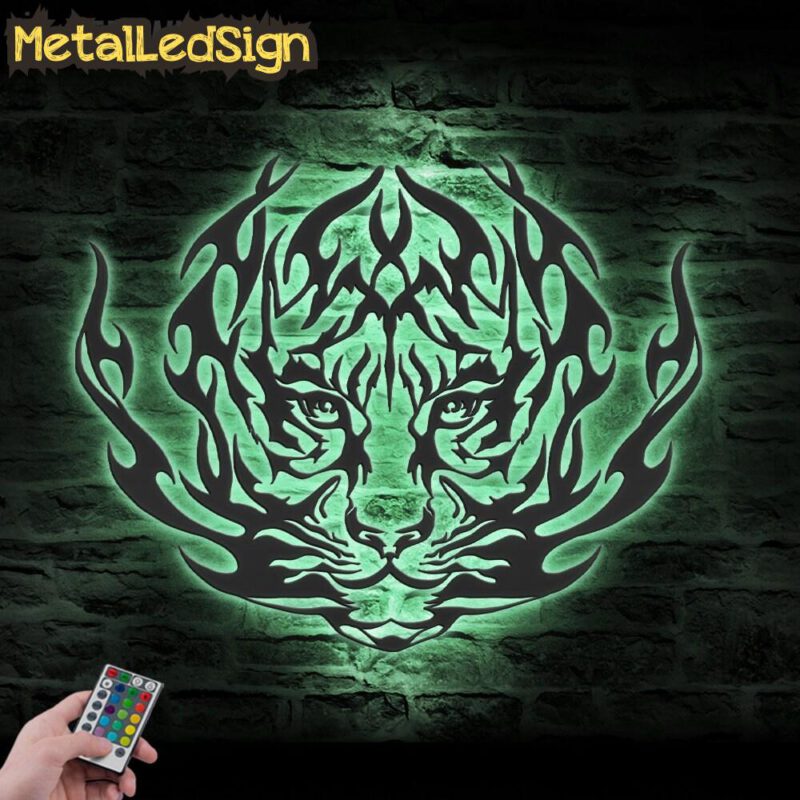 Tiger-Metal-Wall-Art-with-LED-Light-7.jpg