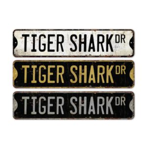 Tiger-Shark-Premium-Quality-Rustic-Metal-Sign-2