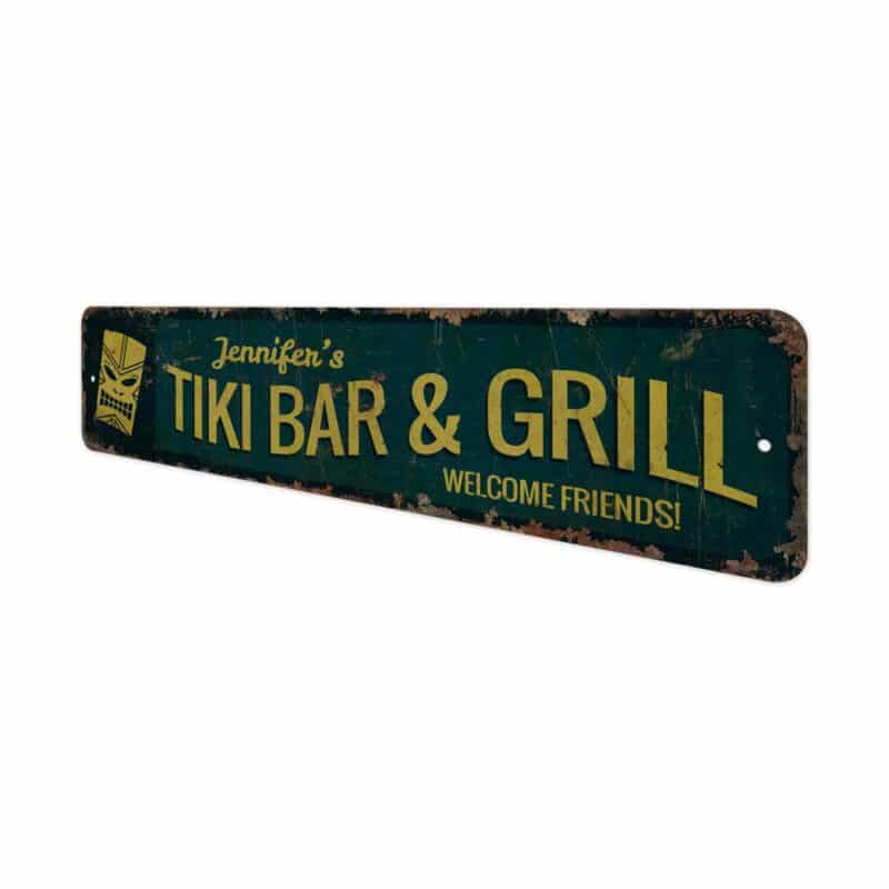 Tiki-Bar-And-Grill-Premium-Quality-Rustic-Metal-Sign-4