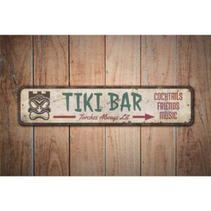 Tiki-Bar-Sign-Premium-Quality-Rustic-Metal-Sign-Images