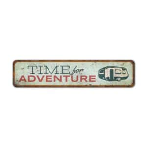 Time-for-Adventure-Sign-Premium-Quality-Rustic-Metal-Sign-2