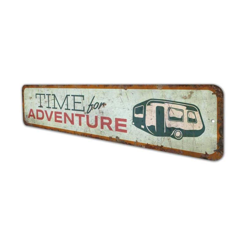 Time-for-Adventure-Sign-Premium-Quality-Rustic-Metal-Sign-4