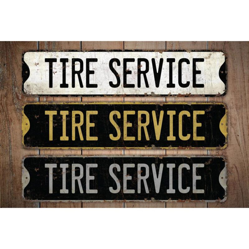 Tire-Service-Premium-Quality-Rustic-Metal-Sign-Images