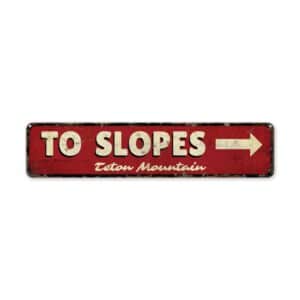 To-Slopes-Sign-Premium-Quality-Rustic-Metal-Sign-2