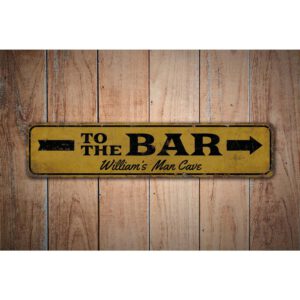 To-The-Bar-Premium-Quality-Rustic-Metal-Sign-Images