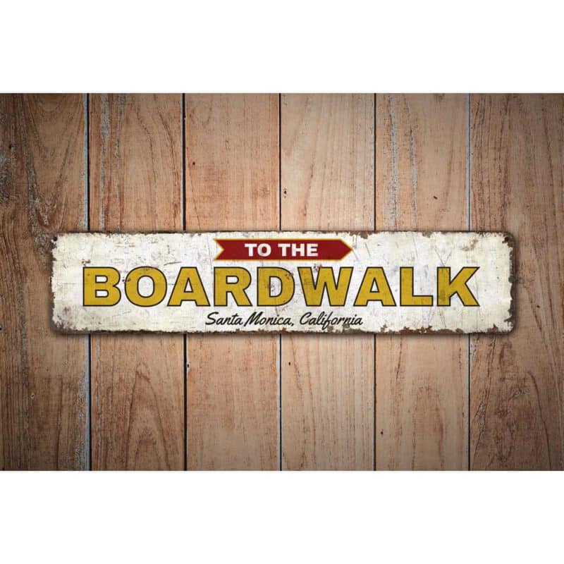 To-The-Boardwalk-Sign-Premium-Quality-Rustic-Metal-Sign-Images