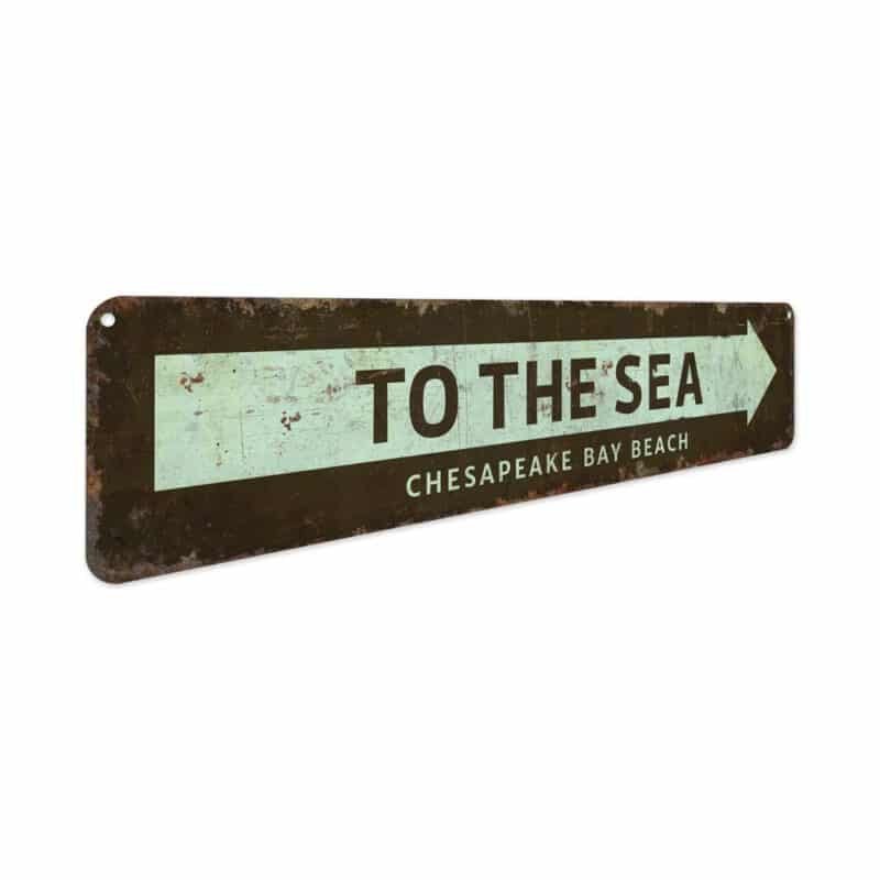 To-The-Sea-Sign-Premium-Quality-Rustic-Metal-Sign-3