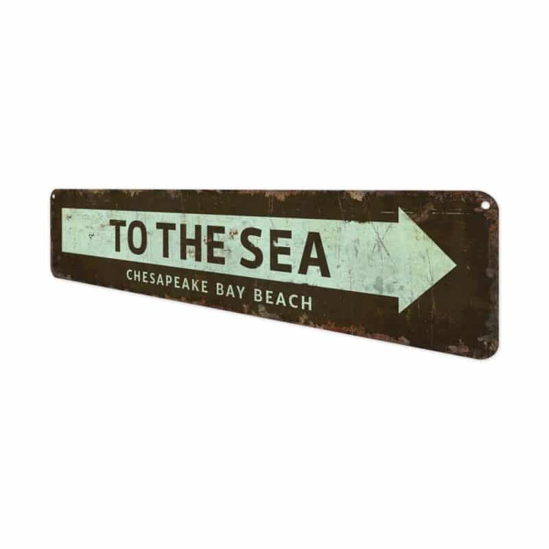 To-The-Sea-Sign-Premium-Quality-Rustic-Metal-Sign-4