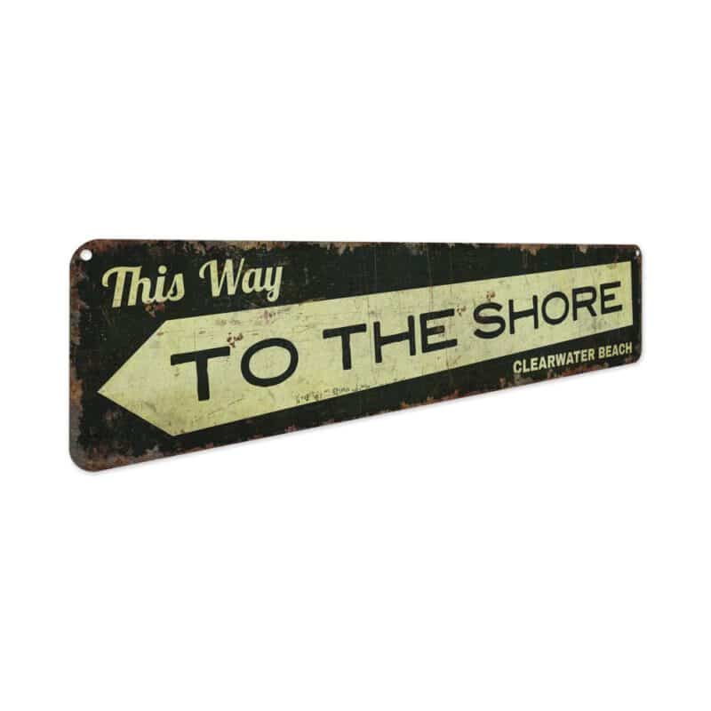 To-The-Shore-Premium-Quality-Rustic-Metal-Sign-3