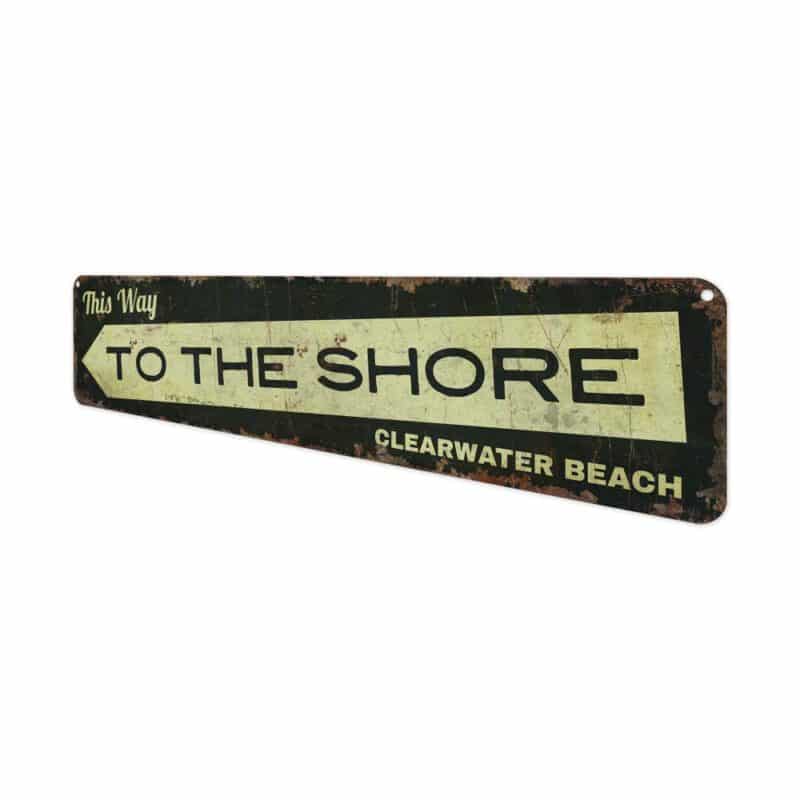 To-The-Shore-Premium-Quality-Rustic-Metal-Sign-4