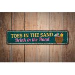 Toes-in-the-Sea-Premium-Quality-Rustic-Metal-Sign-Images