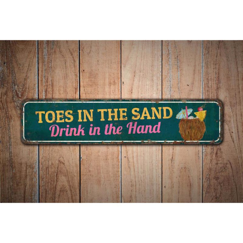 Toes-in-the-Sea-Premium-Quality-Rustic-Metal-Sign-Images