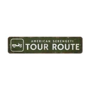 Tour-Route-Sign-Premium-Quality-Rustic-Metal-Sign-2