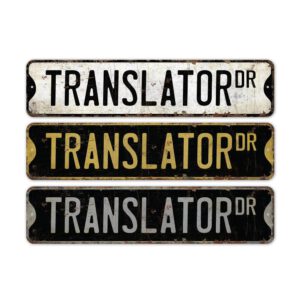 Translator-Premium-Quality-Rustic-Metal-Sign-2