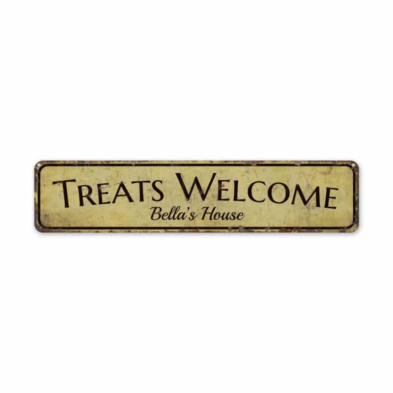 Treats-Welcome-Premium-Quality-Rustic-Metal-Sign-2