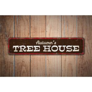 Treehouse-Premium-Quality-Rustic-Metal-Sign-Images